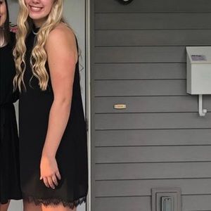 Formal black dress